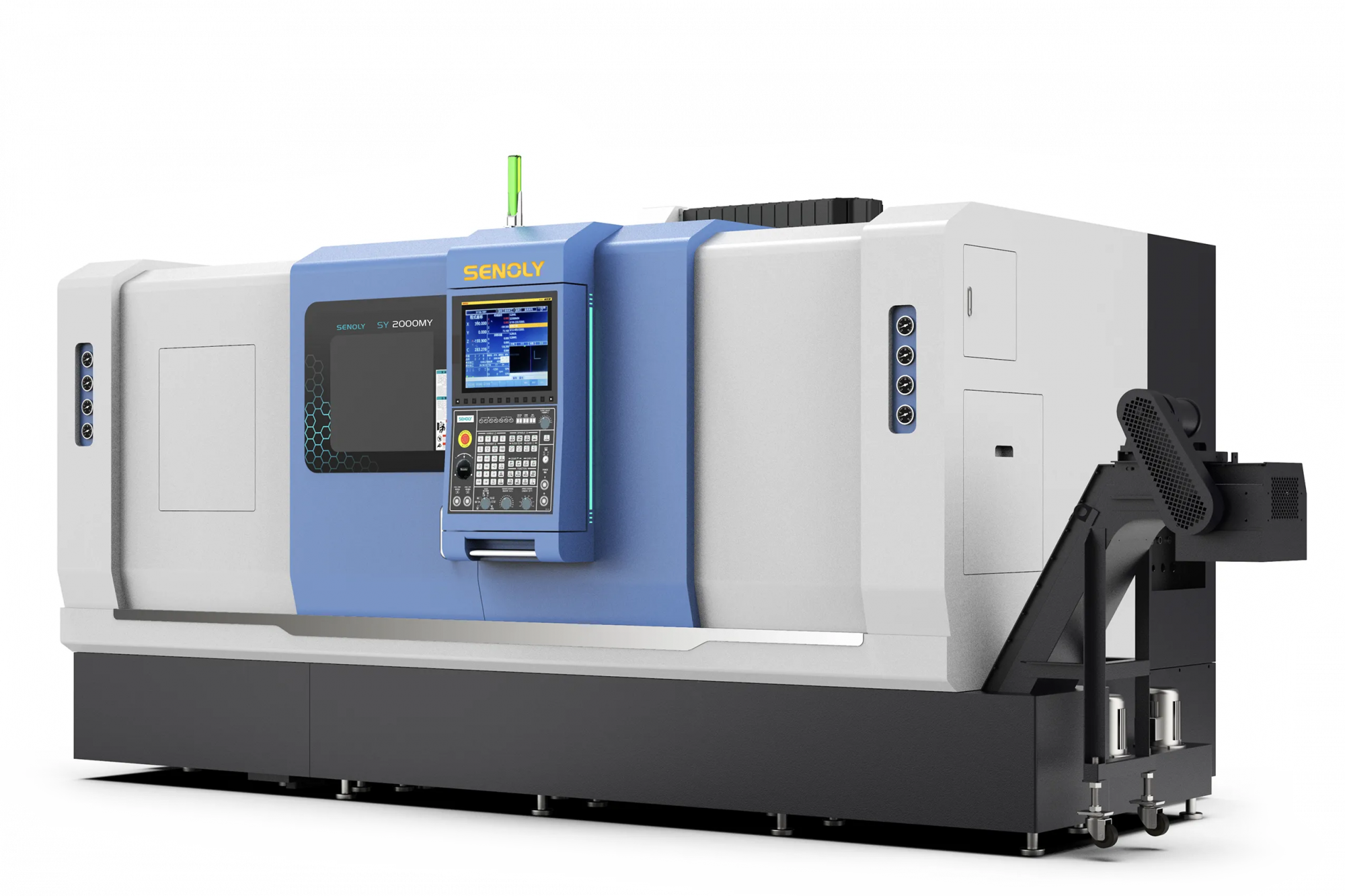 Станок токарный с ЧПУ с наклонной станиной SENOLY SY1600MS (DD)