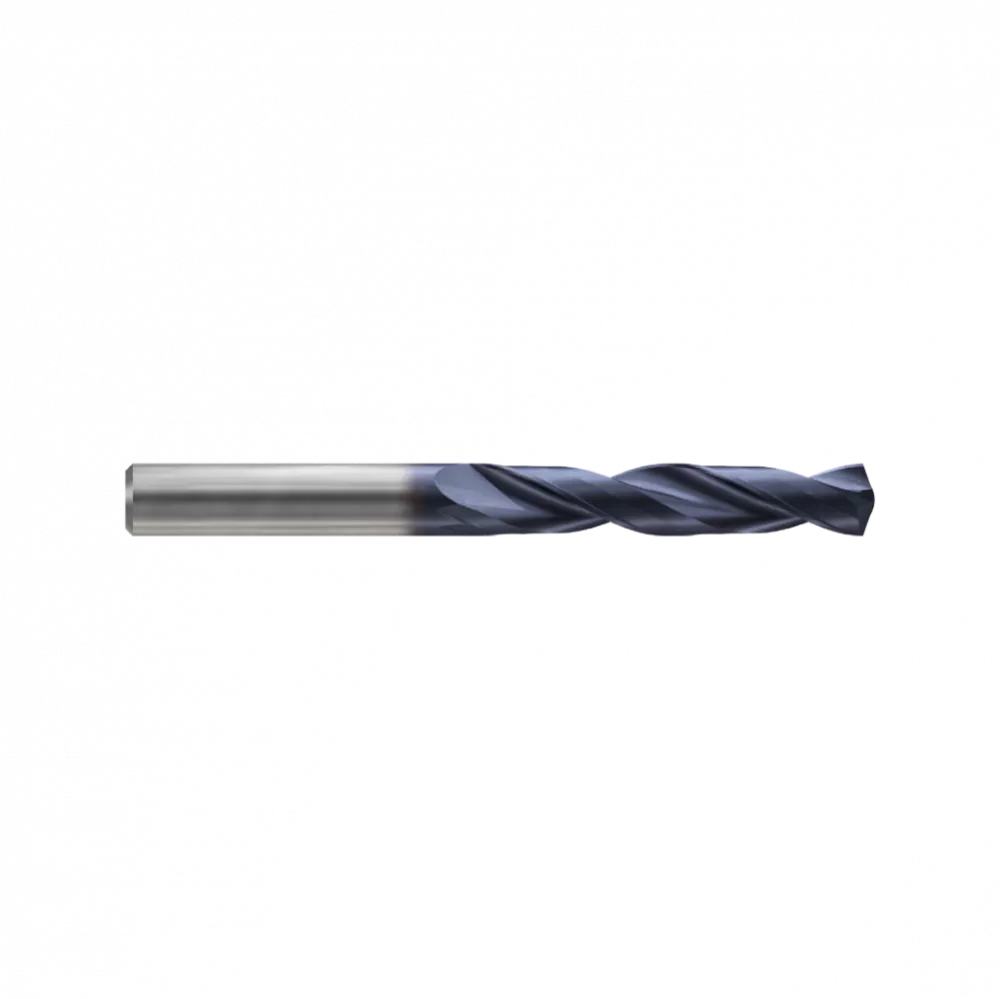 Сверло твердосплавное New Century Drill, 5XD с покрытием TiАIN, 6.5X8X53X91