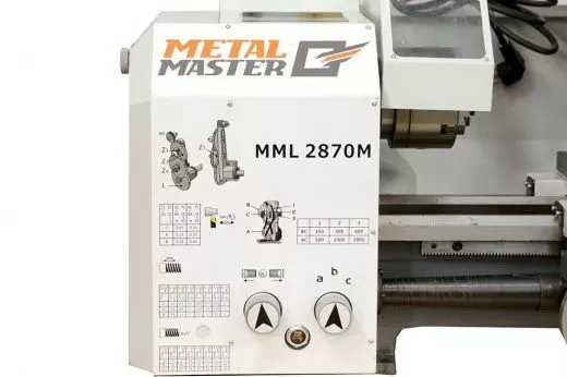 Настольный токарно-винторезный станок Metal Master MML 2870M