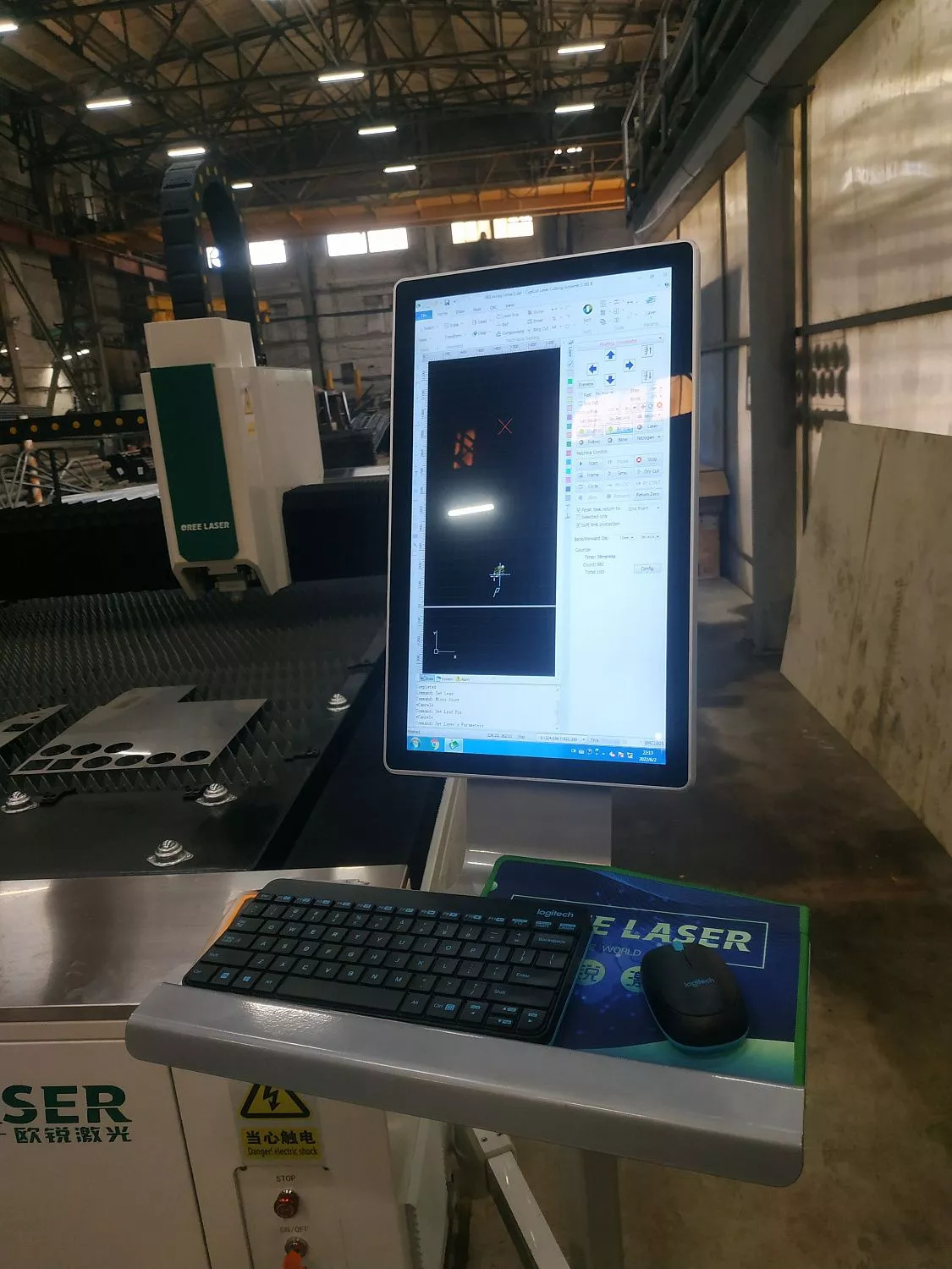 Оптоволоконный лазерный станок для резки металла FM 6015AT6 IPG 1500 Вт Домодедово